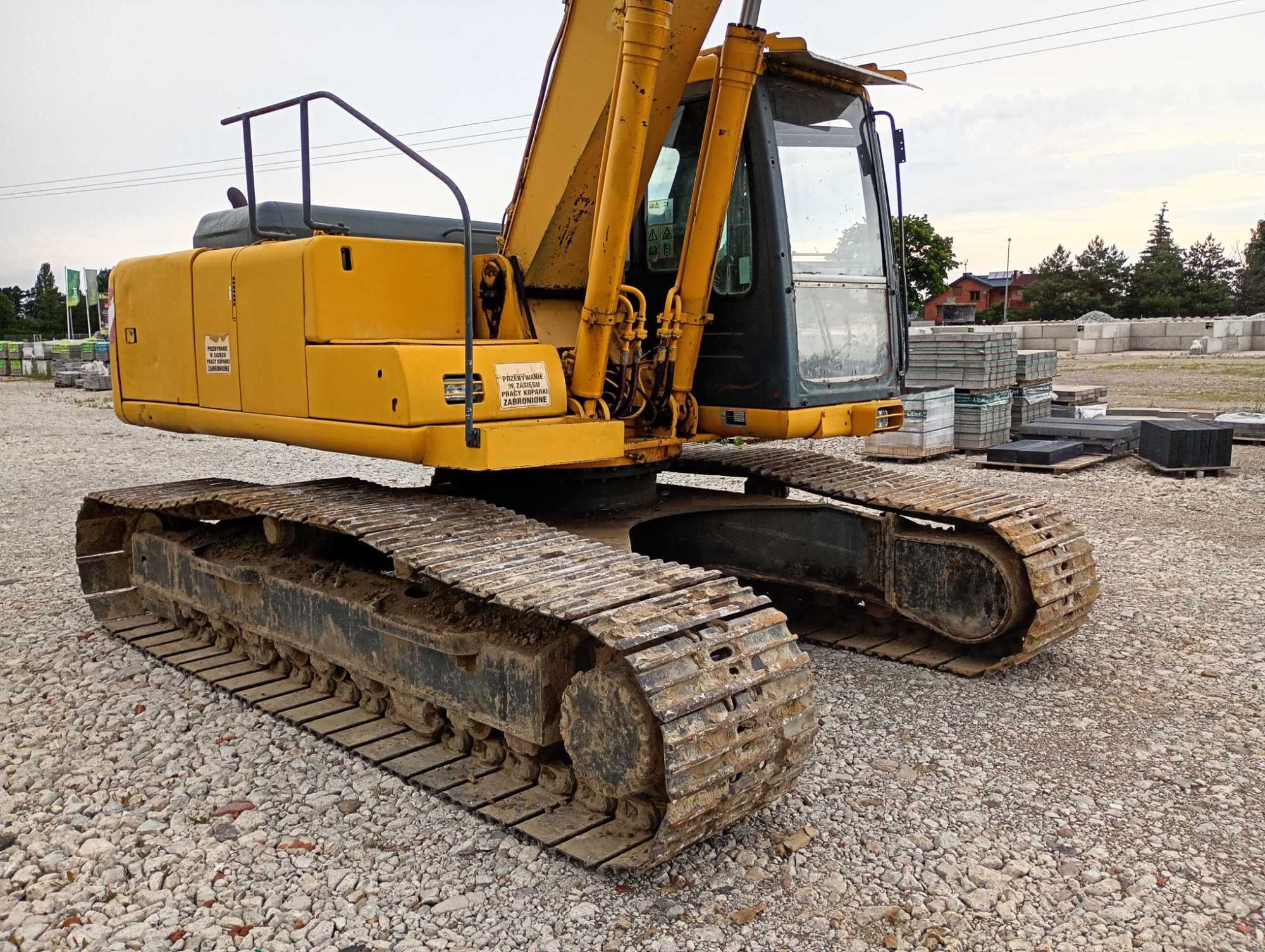 Koparka gąsienicowa Long 16m Komatsu pc 210