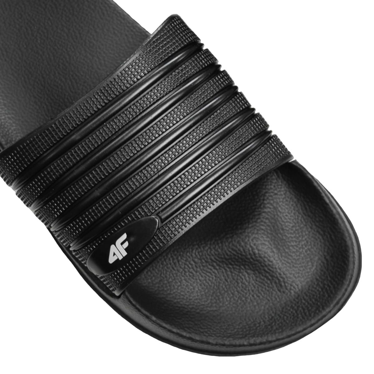 Klapki Męskie 4F Sportswear czarne (FFLIM072 20) - 43