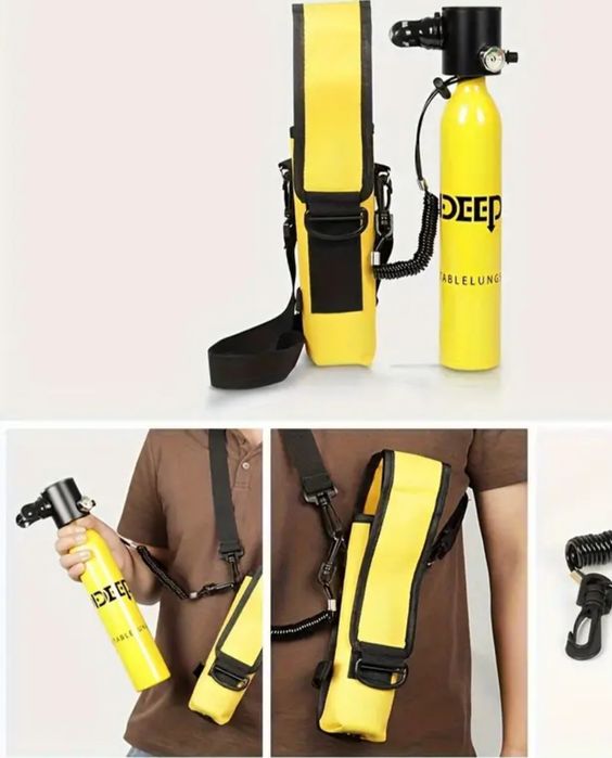 Мини акваланг балон для дайвинга 0.5л