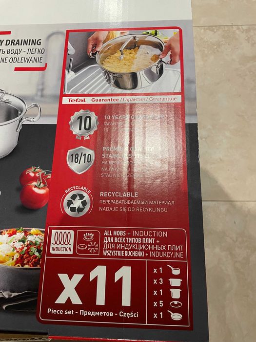 Komplet garnków plus patelnia TEFAL Duetto+