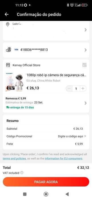Câmara em boneco