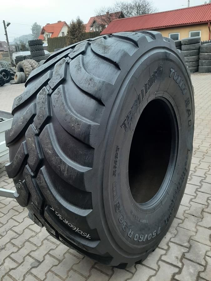 Opona używana rolnicza 750/60R30.5 TRELLEBORG TWIN RADIAL 3500zł W4148