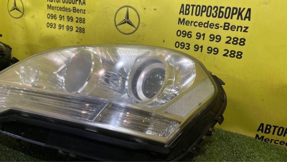 Фари Ml164 w164 ресиайл галоген, девая правая фара Мл