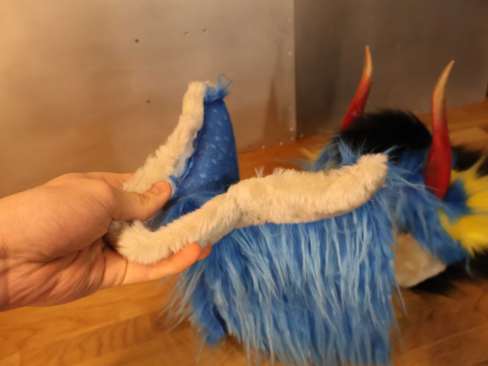Maska Miś / Diabeł / Szatan Cosplay Fursiut Furry
