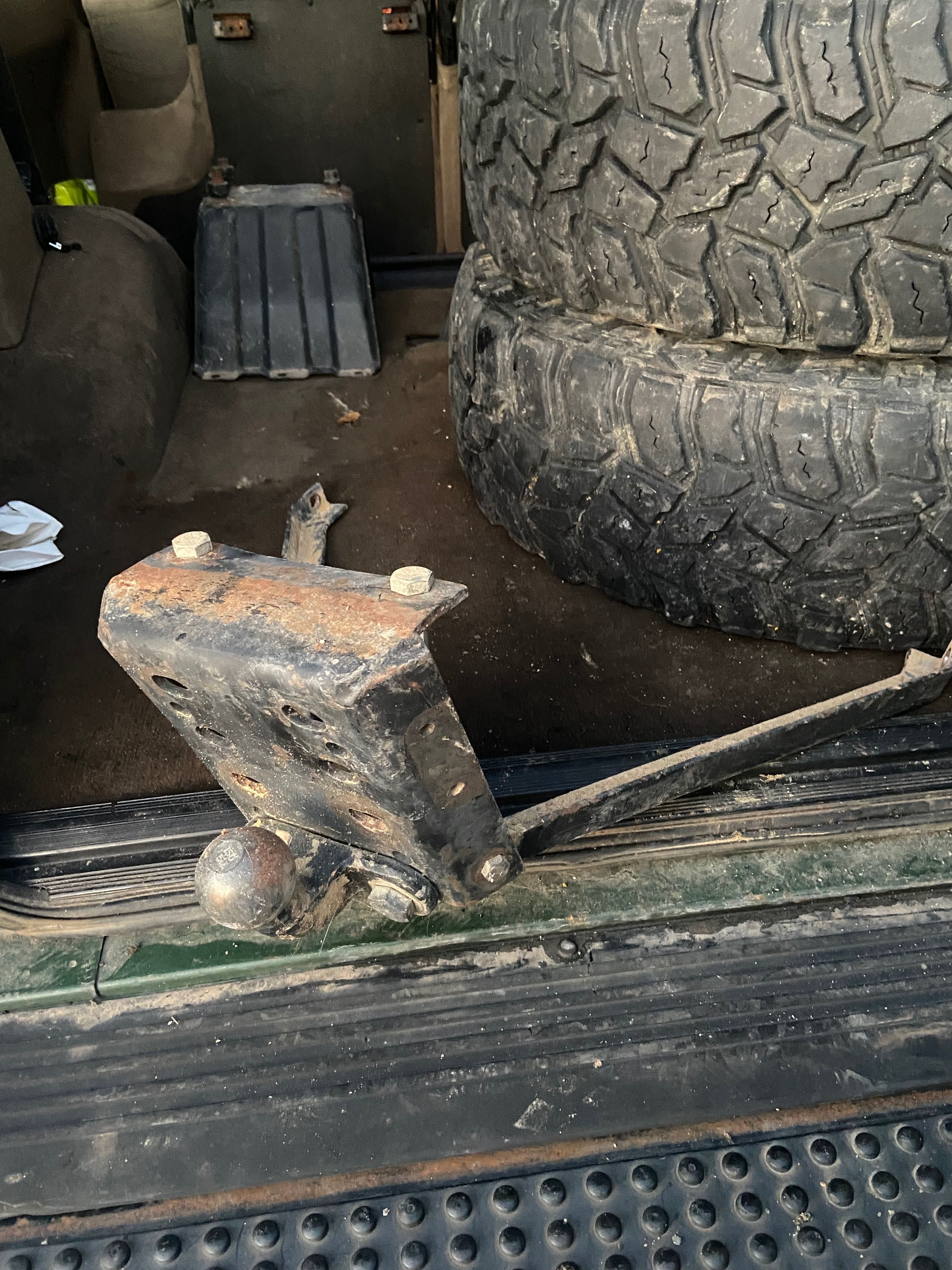 Suporte bola de engate Land Rover