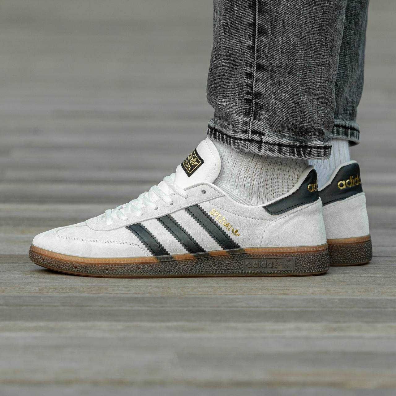 (БЕЗ ПЕРЕДОПЛАТИ)Adidas Spezial grey адідас спешиал сірі білі чорні