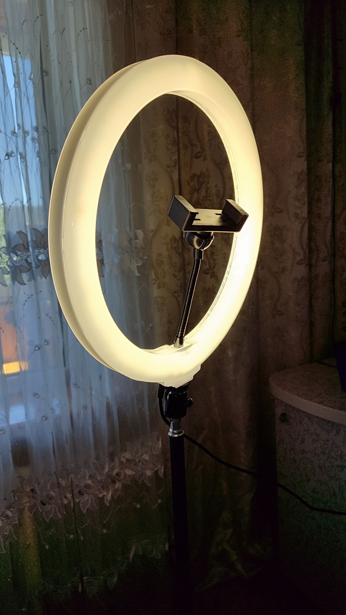 Кільцева LED лампа MJ-30 RGB(30см)