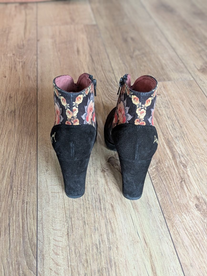 Desigual 38 botki buty na obcasie