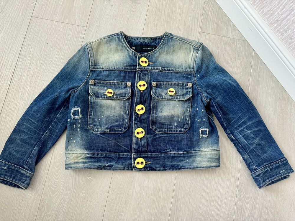 Піджак куртка джинсова Dsquared2 р.42 оригінал