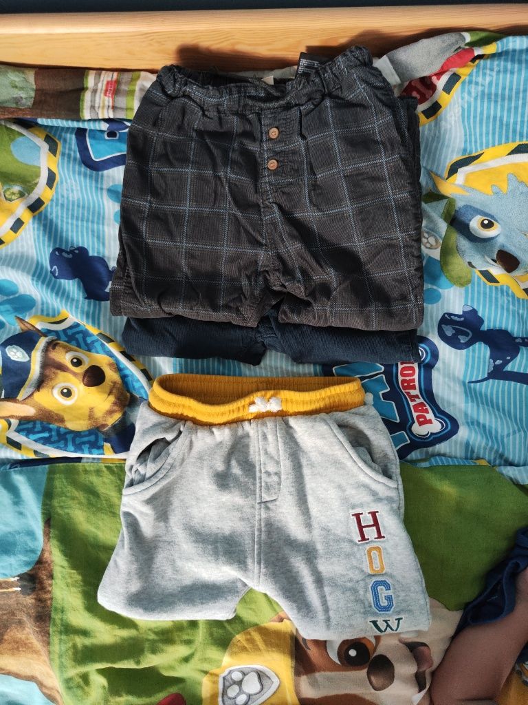 Paka ubrań dla chłopczyka firmy H&M