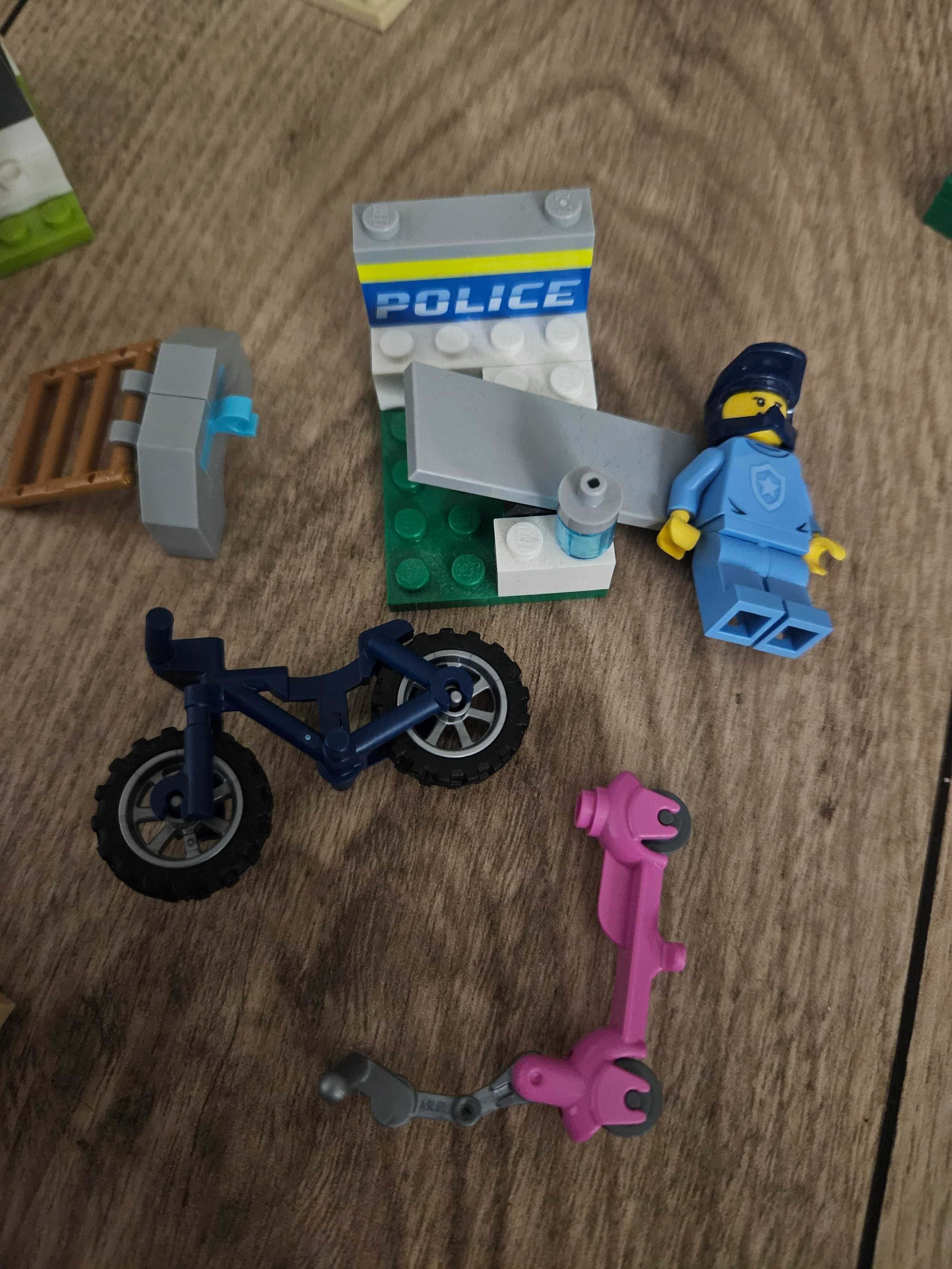 Zestaw lego friends basen skate policja 41313