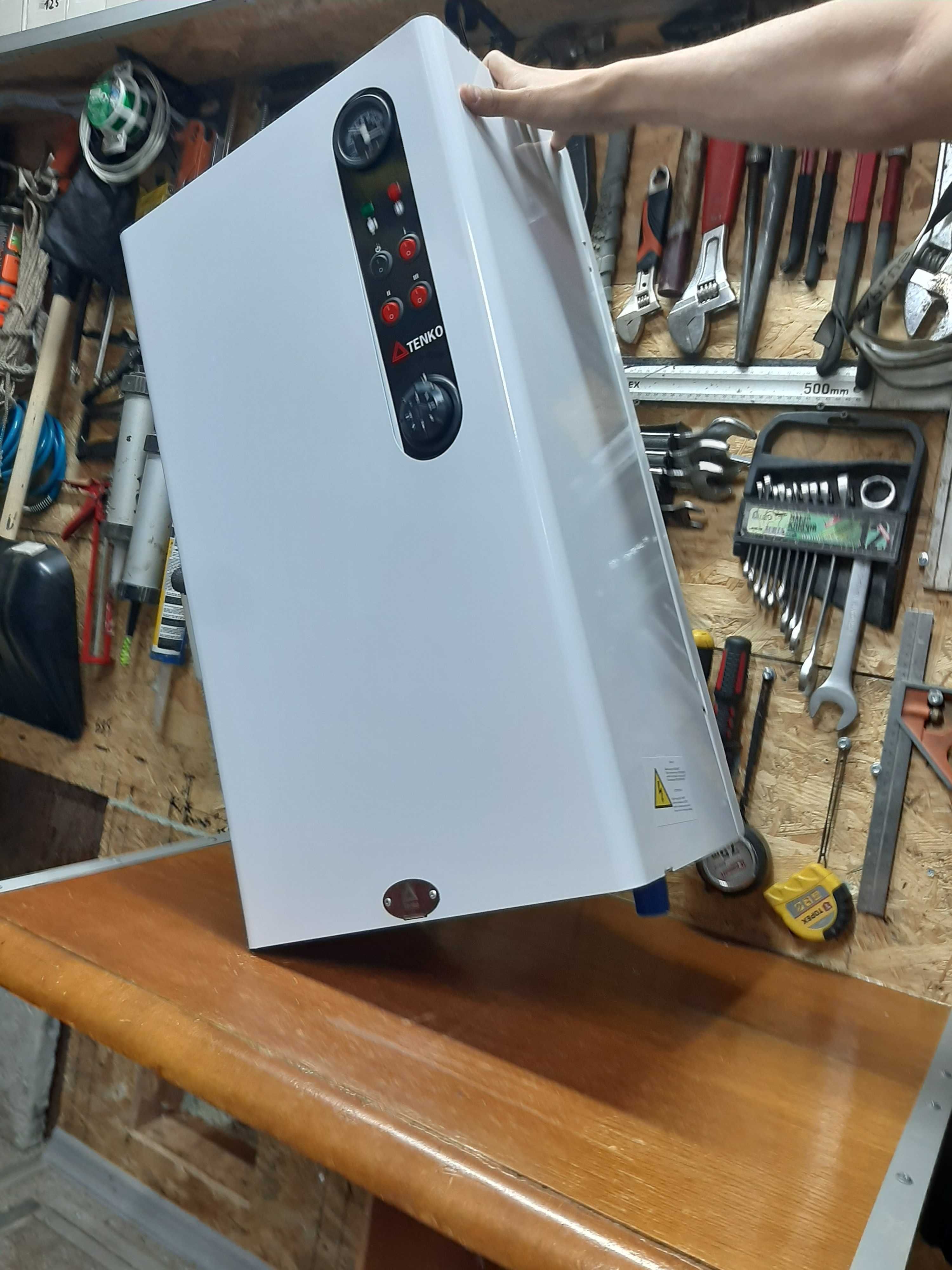 Продам  Котел Tenko Стандарт Плюс 12 380. Насос Grundfos 12кВт. Новий.
