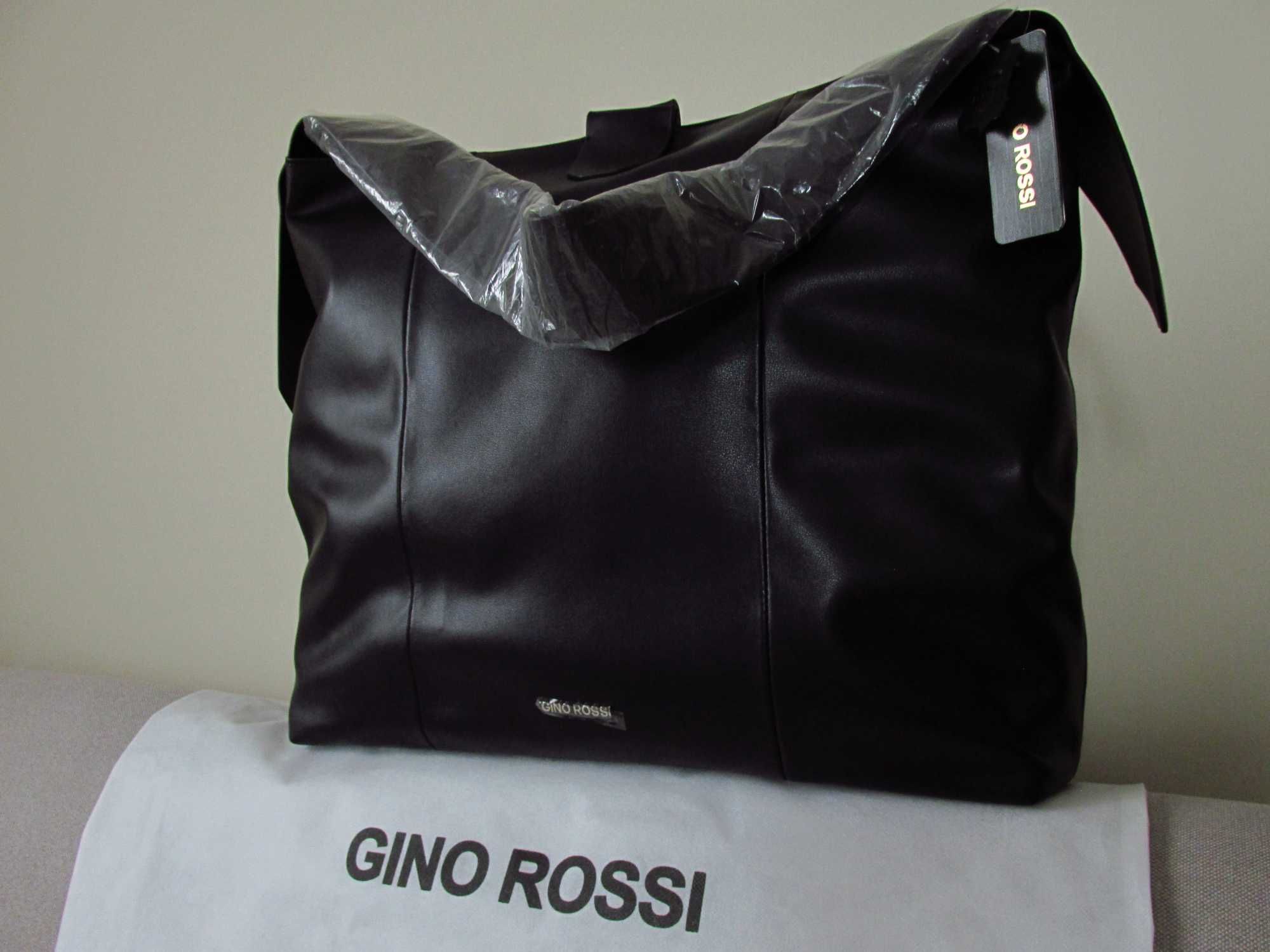 Gino rossi damska skórzana duża torba