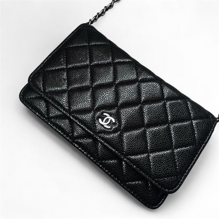 Женская сумка Chanel classic wallet on chain оригинал