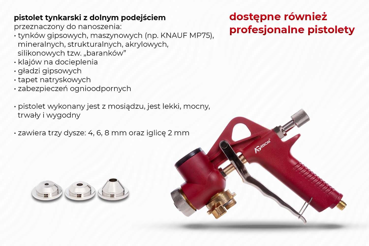 AGREGAT DO TYNKOWANIA pneumatyczny ze stali nierdzewnej 304 polski !