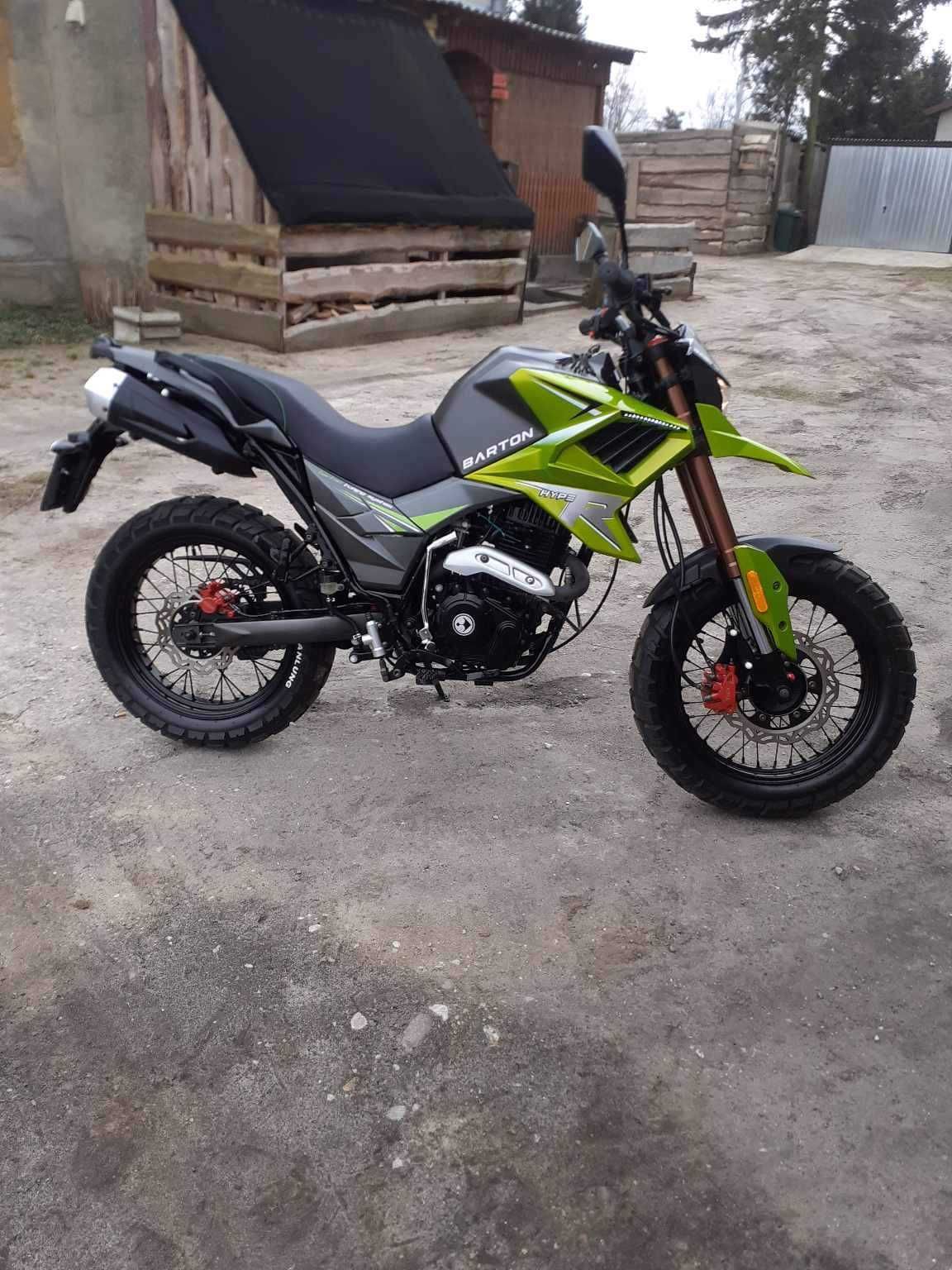 Motocykl Barton Hyper 125CC - niski przebieg !