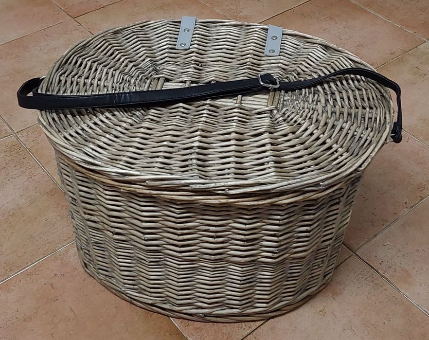 CESTA MULTIUSOS EM VERGA. Casa,Sala,Arrumação,Quintal,Quarto,Lenha.