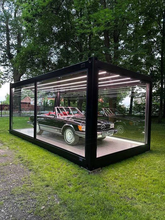 PROMOCJA! Szklana gablota garażowa garaż mobilny - bez pozwolenia!