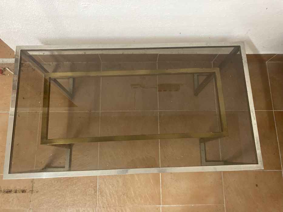 Mesa de centro de ferro
