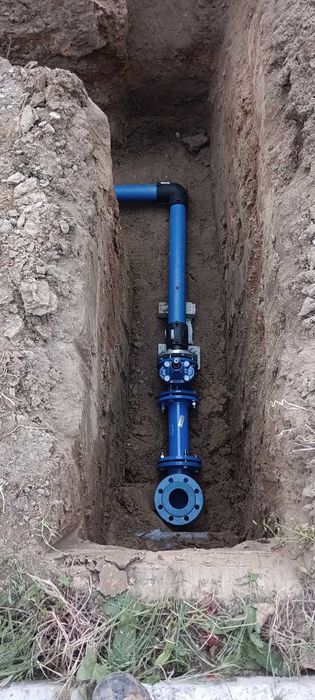 przyłącze,siec wodociągowa,  kanalizacji sanitarnej drenaż zbiornik