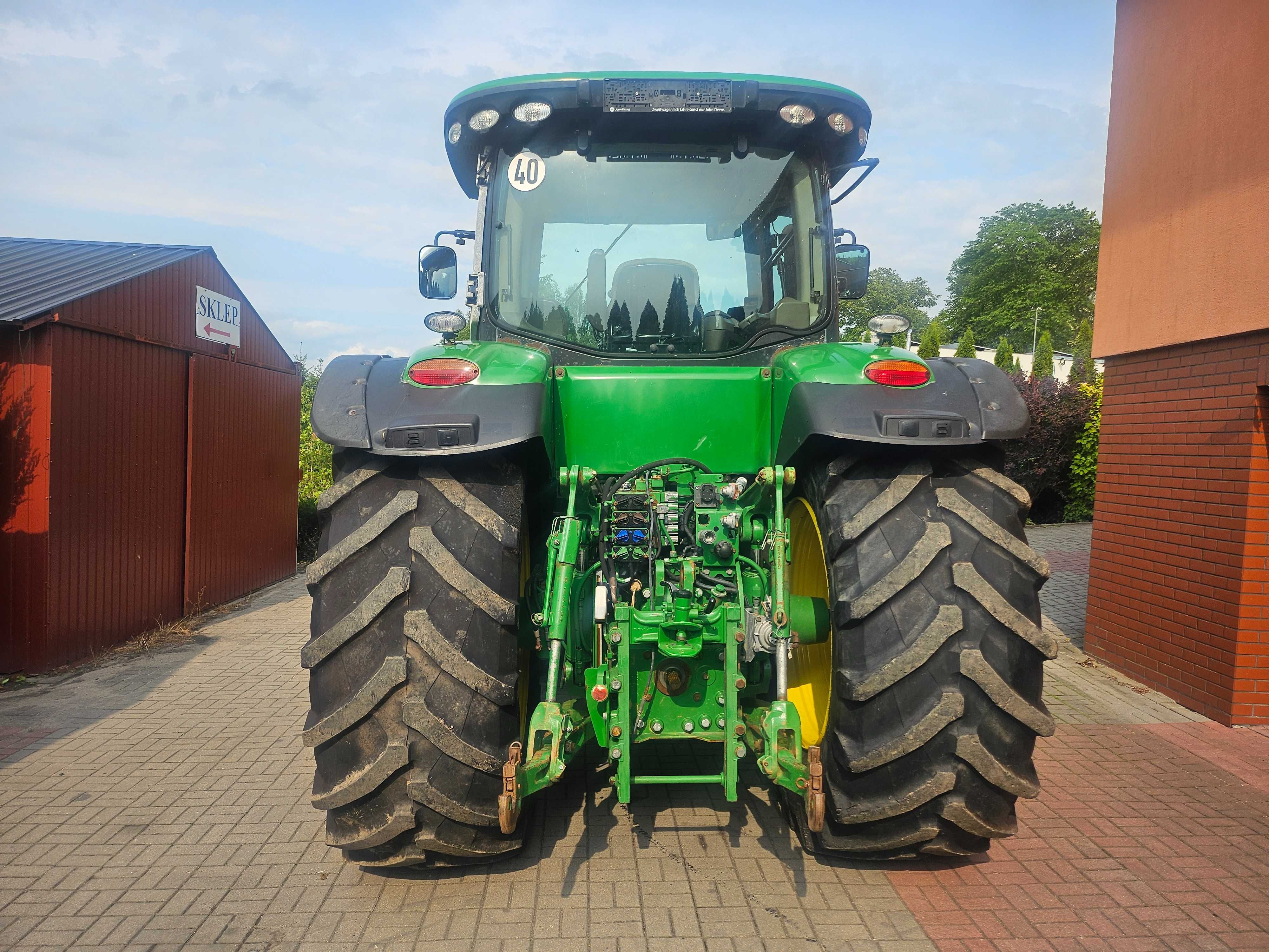 John Deere 7200R z Niemiec Pneumatyka