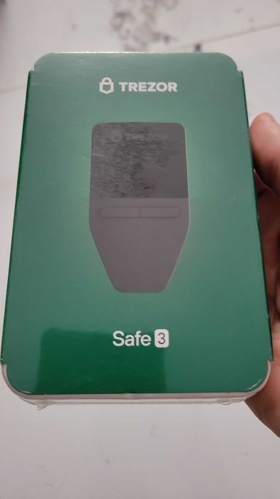 Cold wallet trezor 3 carteira digital cripto