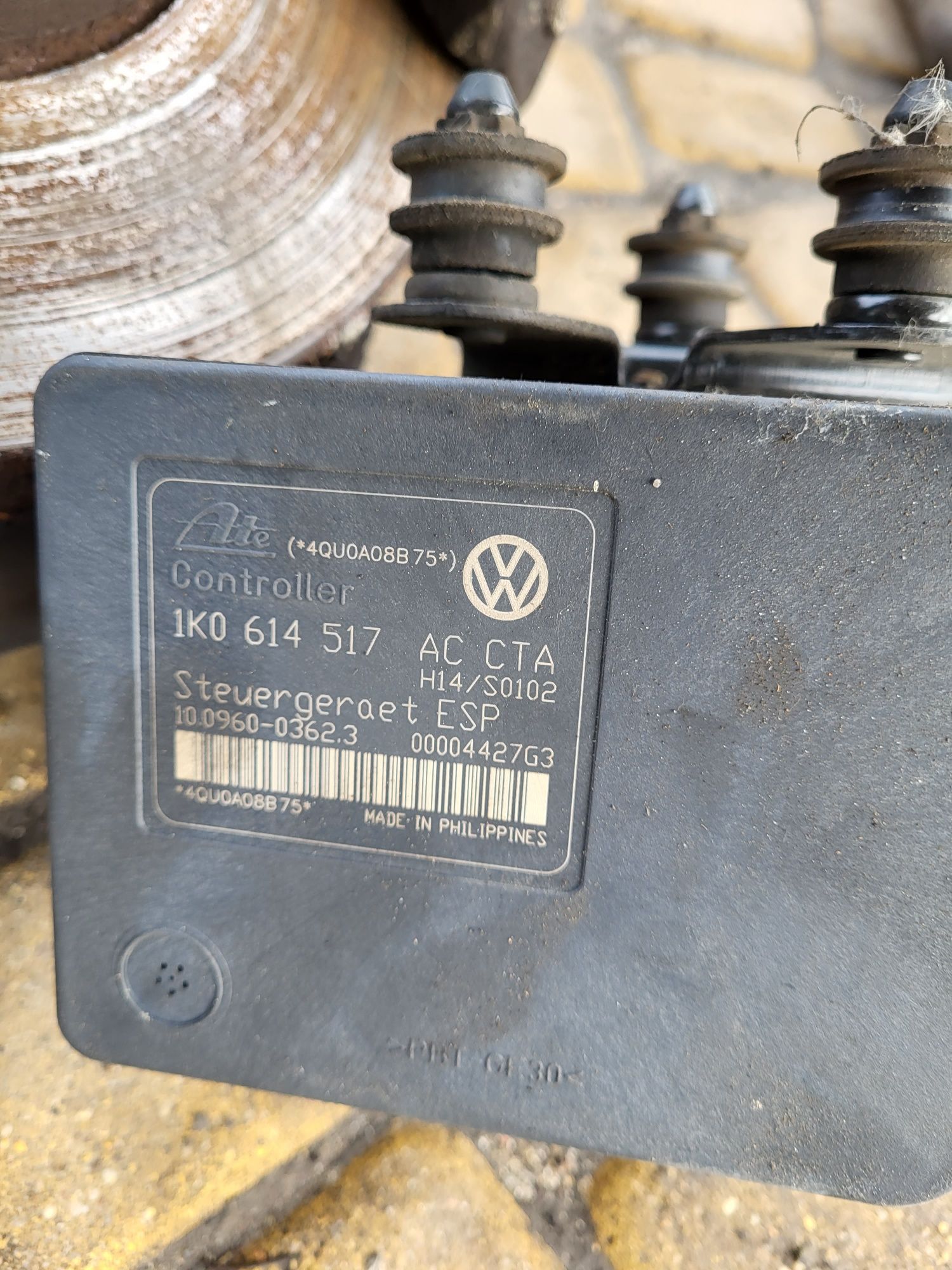 Pompa abs vw touran 09r golf 5 audi a3 8p seat skoda