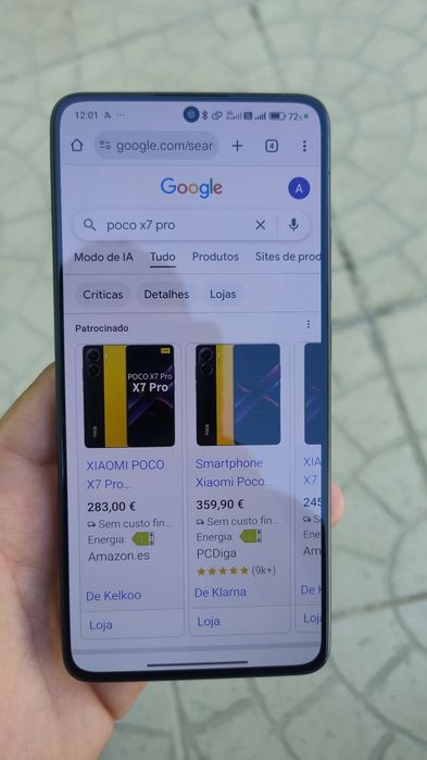 Poco X7 256gb 6000 bateria