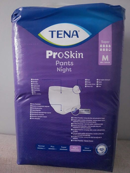 Pieluchomajtki Tena Pants Night 30 szt x2