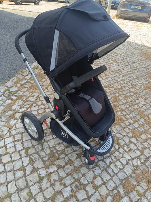 Carrinho Zippy safe 1st (base isofix + Ovo + carrinho de passeio)