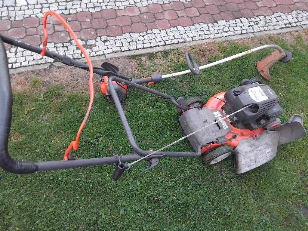 Husqvarna kosiarka i podkaszarka kosa do trawy  komplet
