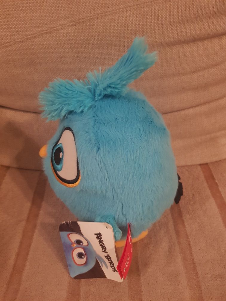 Pluszak maskotka Angry Birds blue niebieski jak nowy