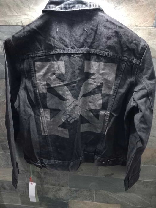 kurtka jeans Off White rozmiar L