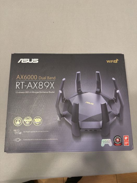 Router Asus RT-AX89X – minimalnie używany, stan idealny
