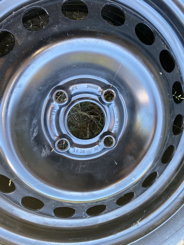 Запаска Opel R15 4/100 ET49