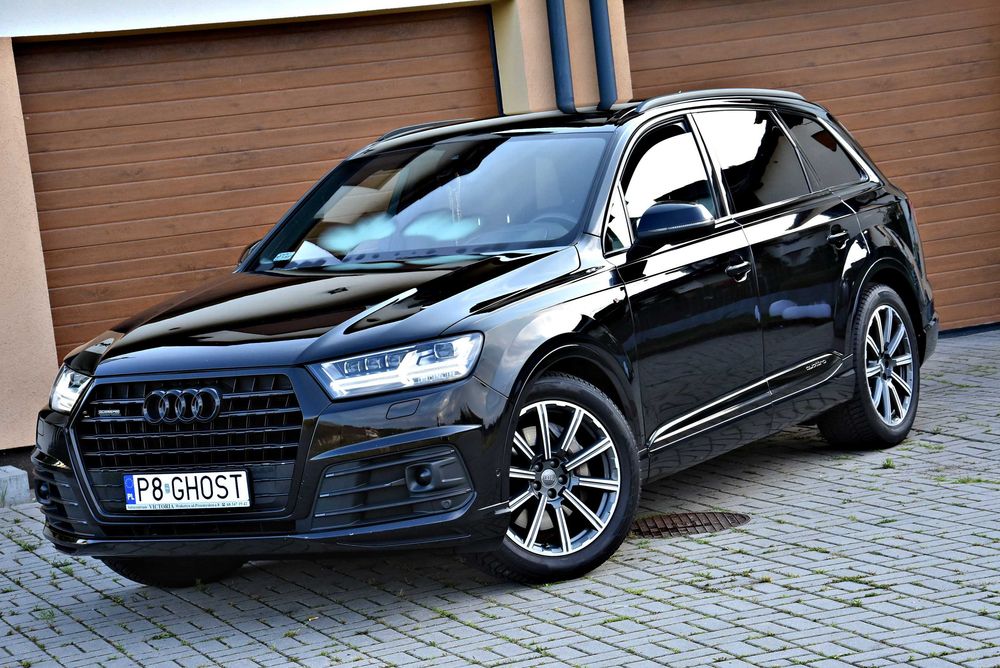 Piękne Audi Q7 3.0TDI 2015r 272KM 2015r 3xS-LINE 7 Osobowa FULL Polska