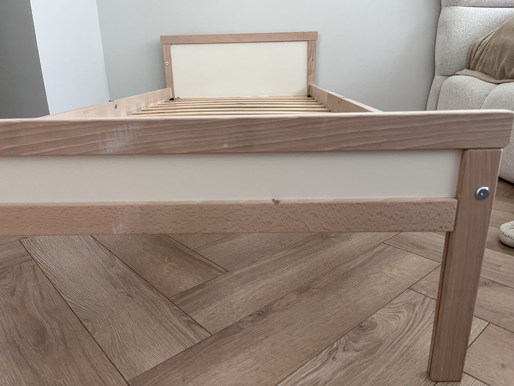 Łóżko ikea dziecęce 70x160 z materacem