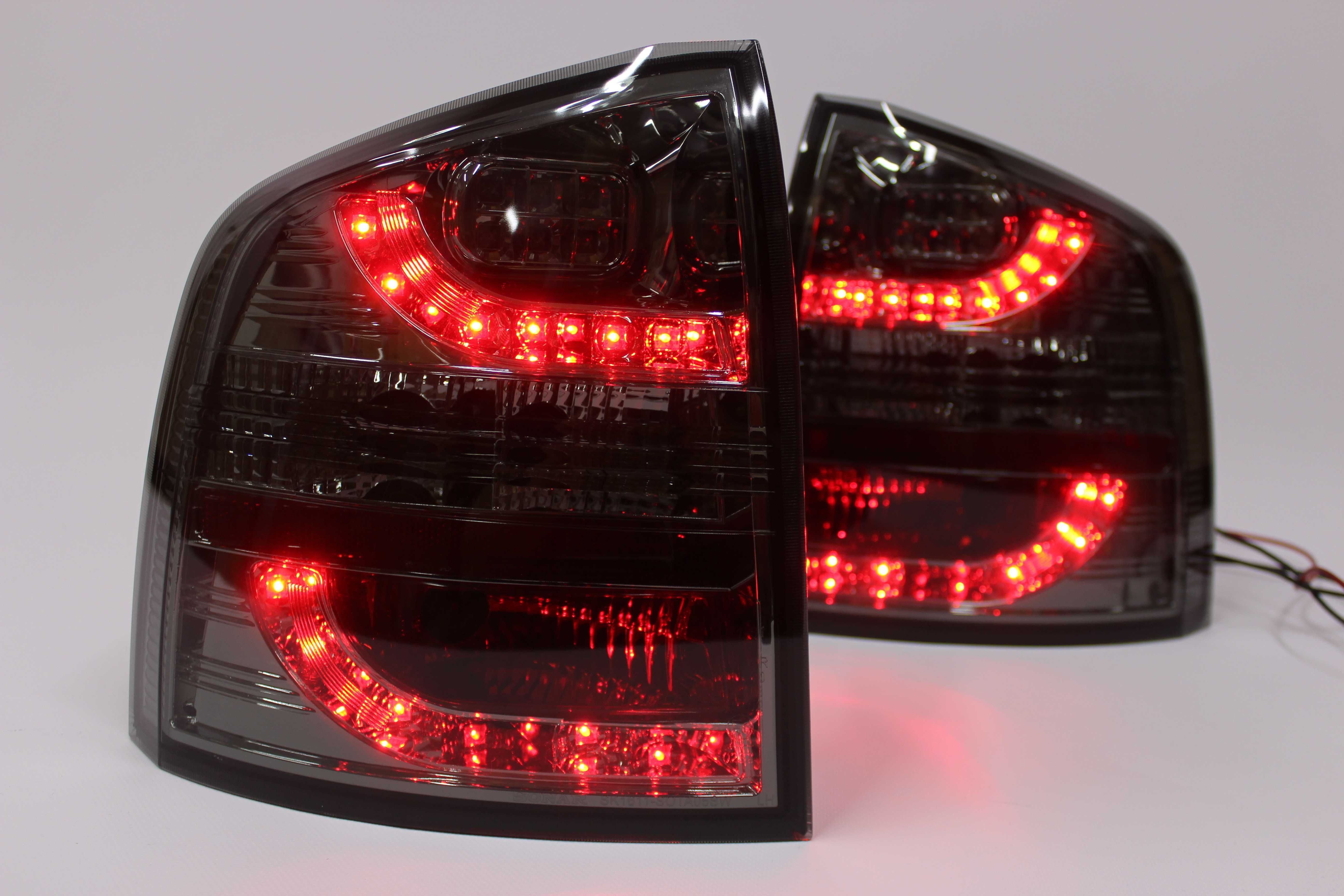Lampy światła tył tylne Skoda OCTAVIA 2 II 04-12 KOMBI LED Smoke IGŁA