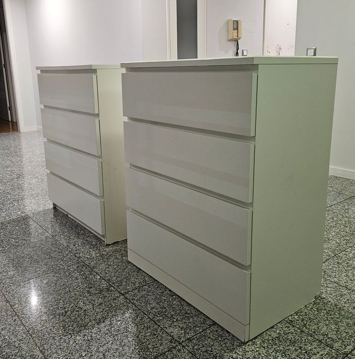 Movel de gavetas branco