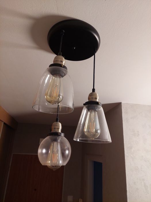 Żyrandol w stylu loft