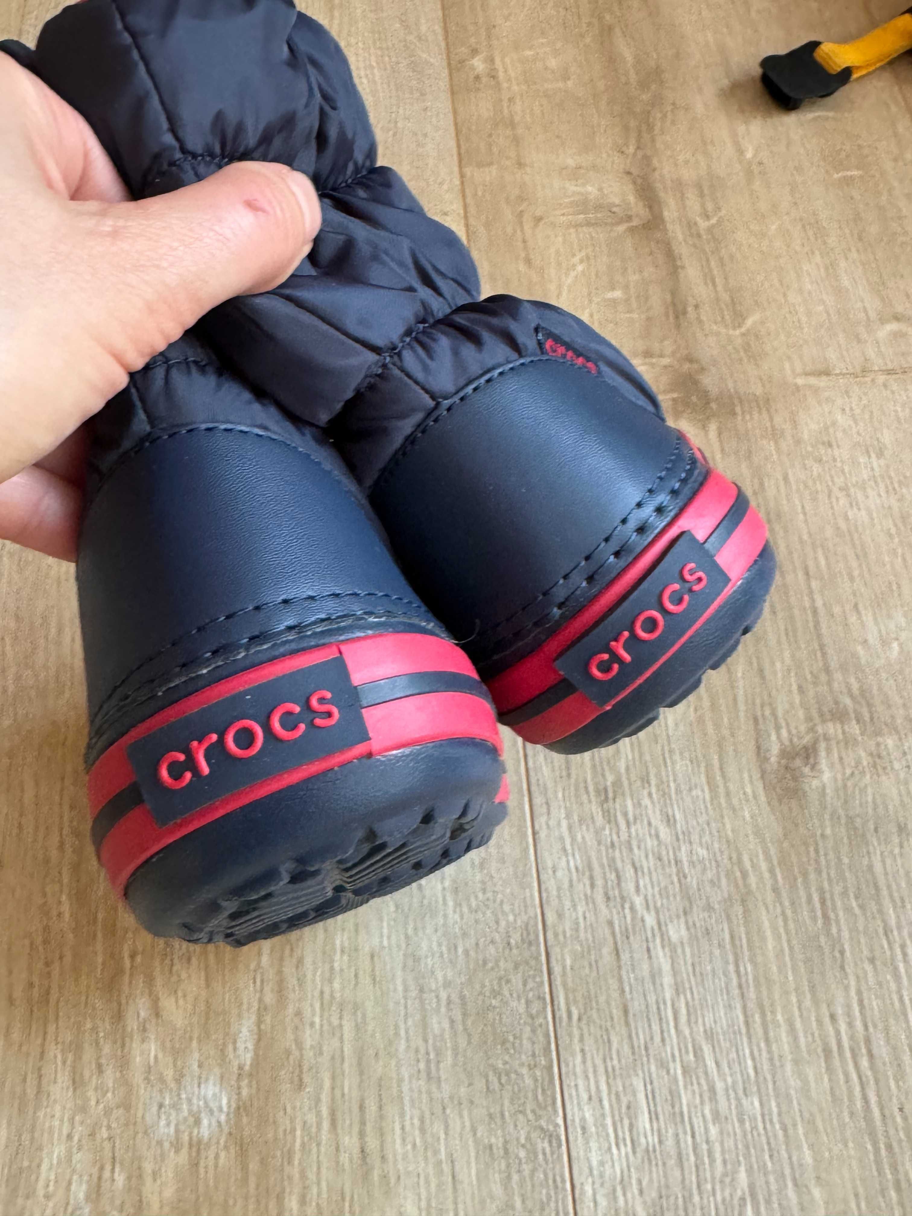 Kozaki ocieplane crocks zimowe sniegowce  nowe