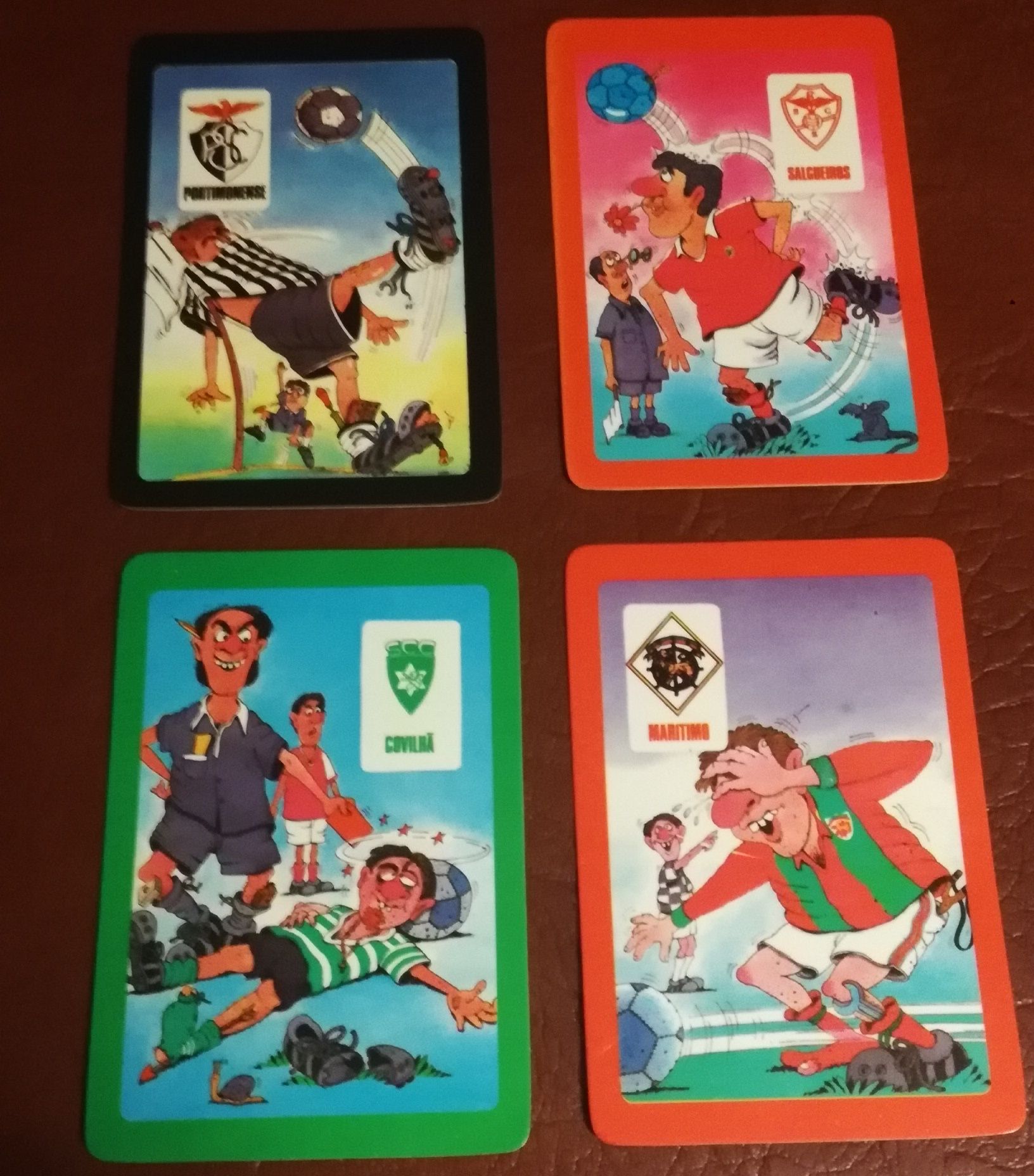 Coleção de Calendarios de Futebol 1986