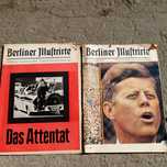 Historyczne gazety Zamach na Kennedyego 1963 oraz album 1932