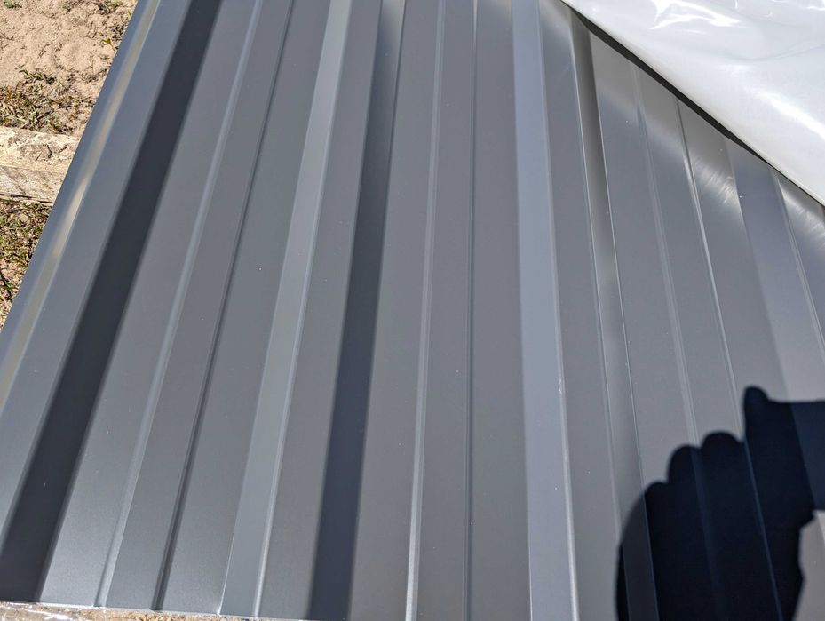 blacha trapez ciemny grafit RAL 7016