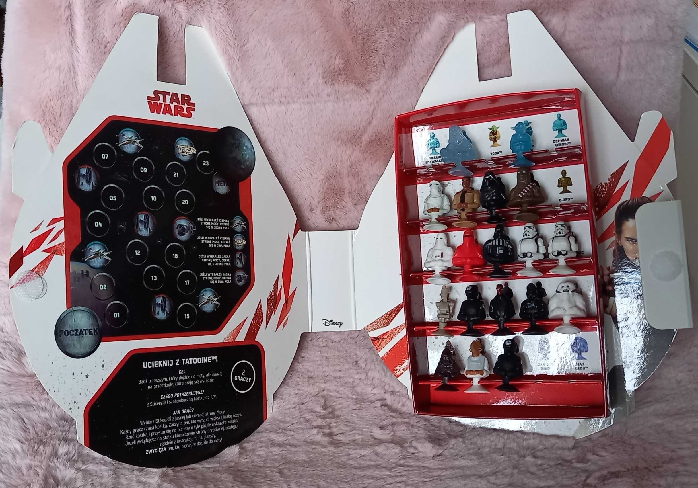 Kolekcja 19 figurek Stikeez STAR WARS Lidl! Album Sokół Millenium!