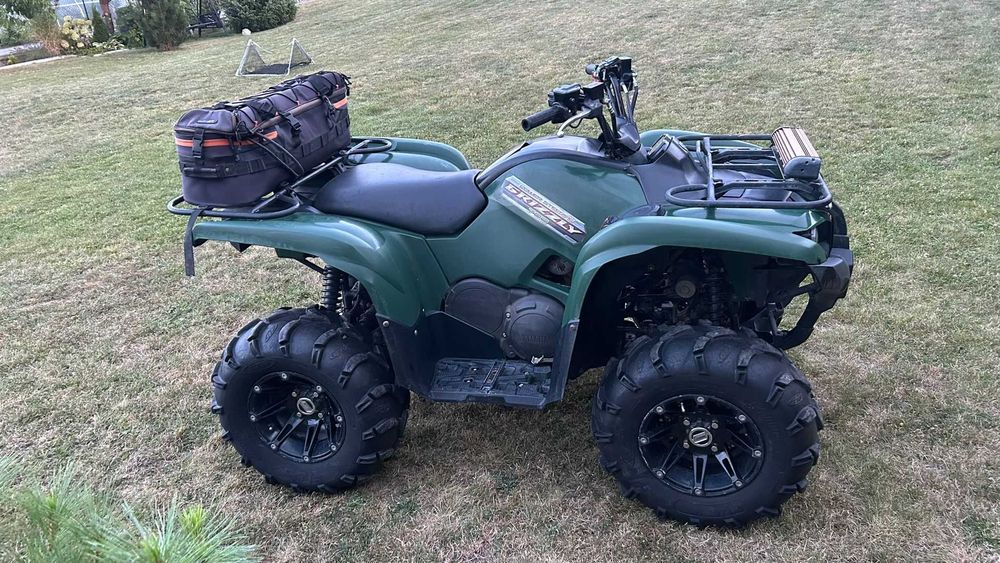 yamaha grizzly 700 stan bdb zarejestrowany maly przebieg