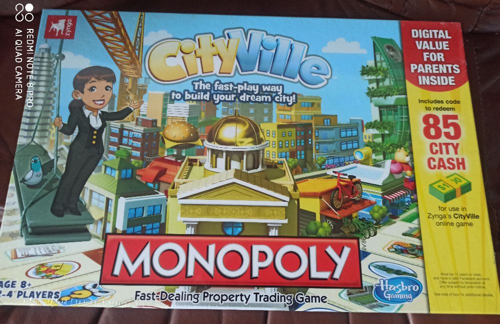 Gra planszowa Monopoly City Ville Hasbro nowa