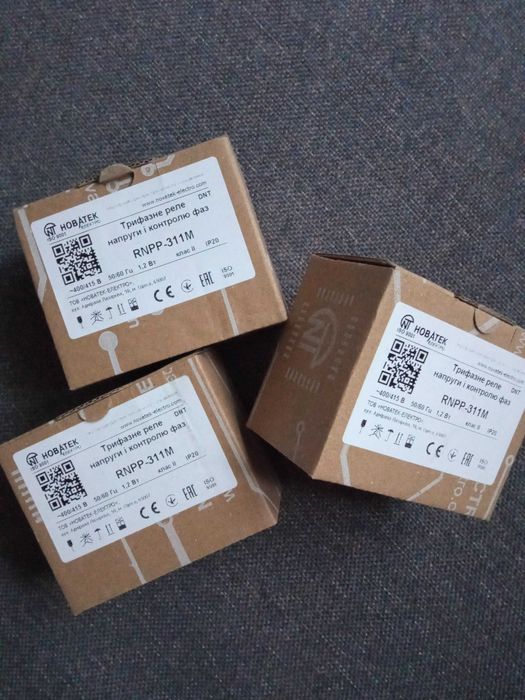 РНПП-311М Реле напряжения и контроля перекоса фаз