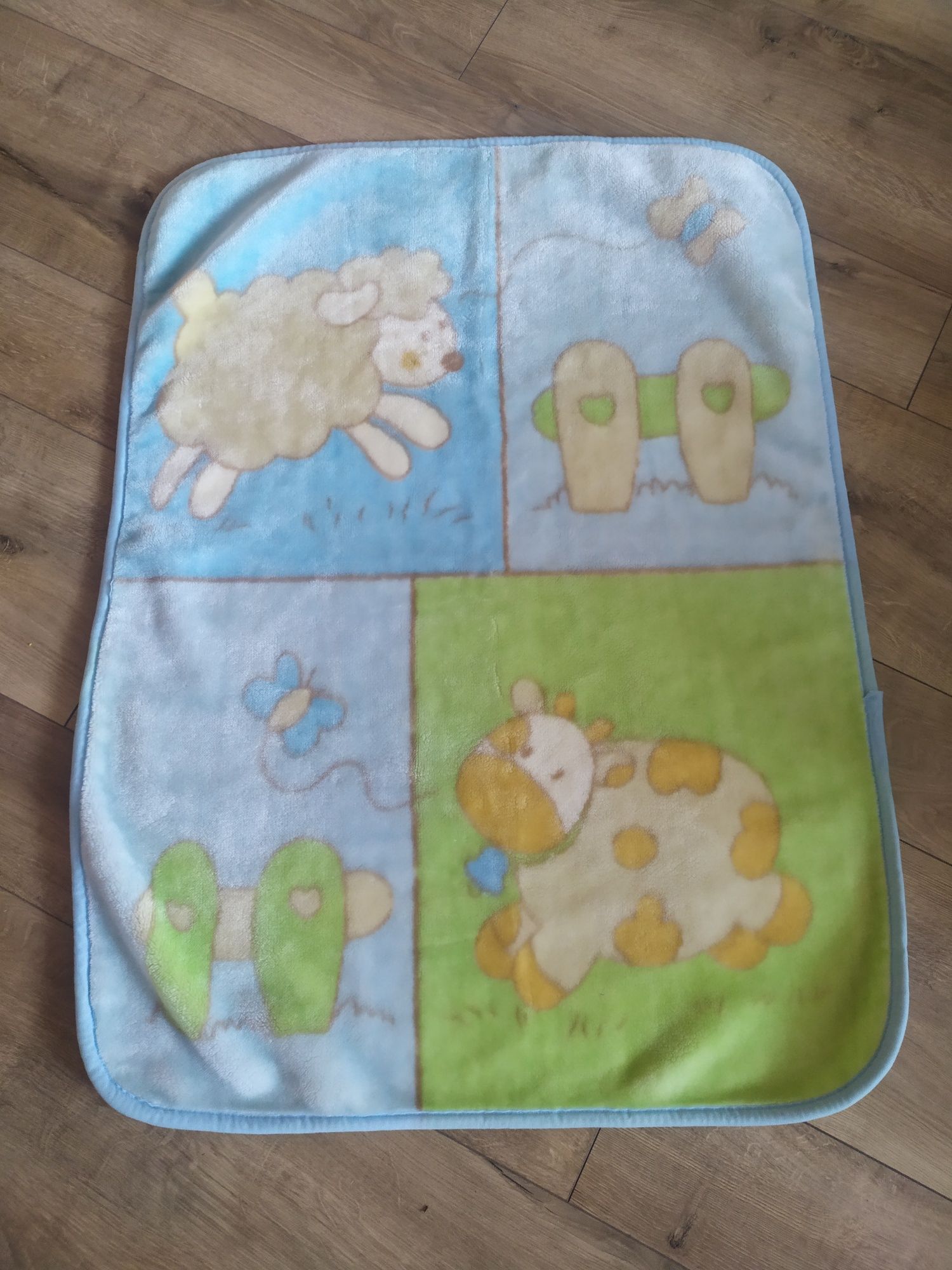 Cieplutki miły w dotyku koc 80x110