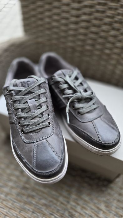 Чоловічі шкіряні туфлі кросівки, розмір 40